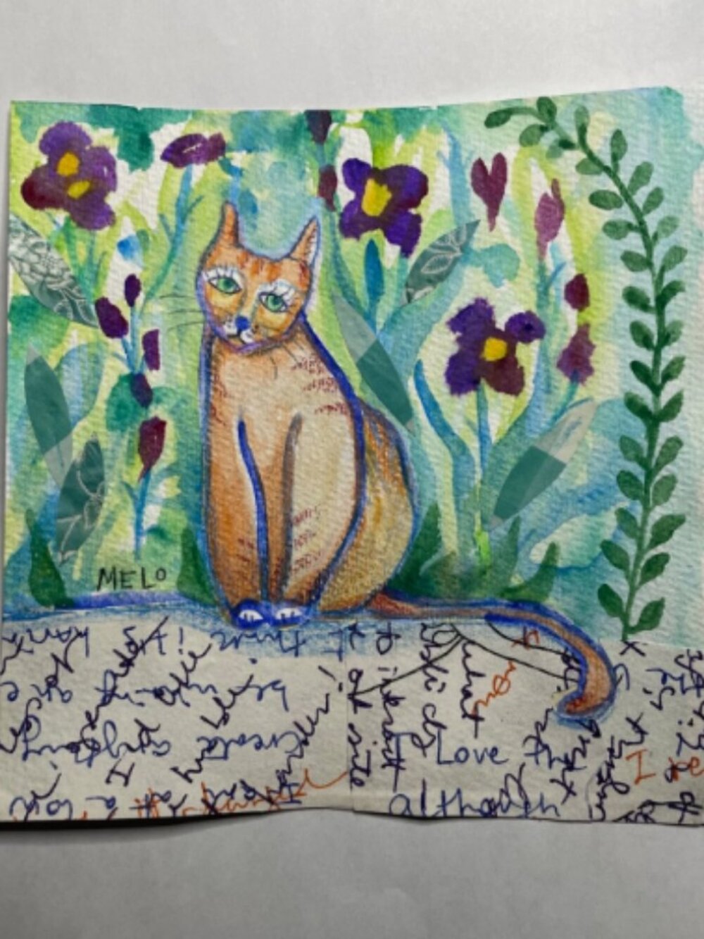 Cat Portrait Original Art